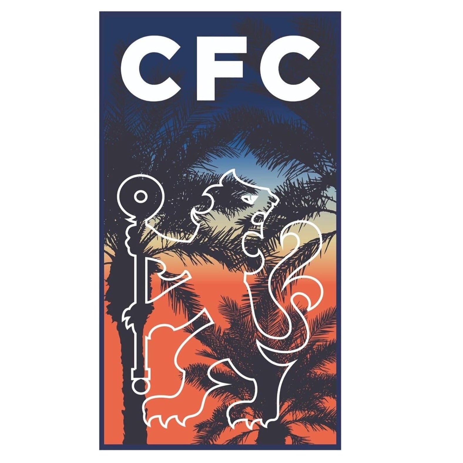 Chelsea FC Hawaiian Towel
